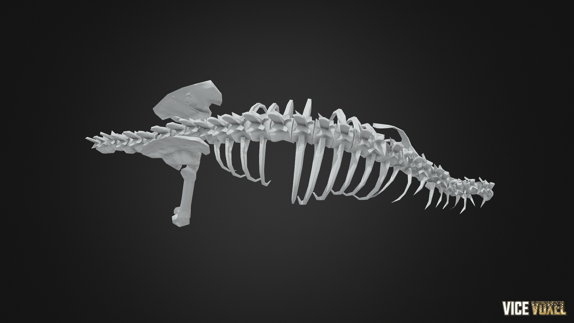 PBR Dinosaur Bone