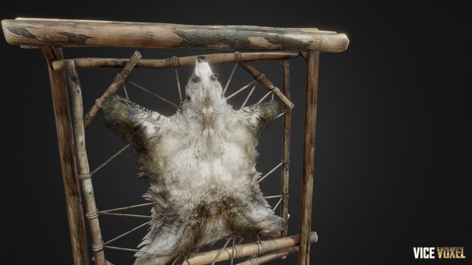 PBR Dry Bear Rack