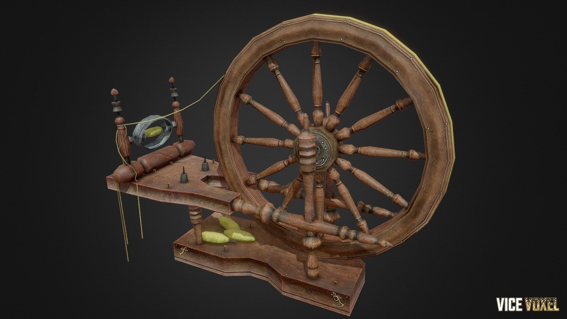 PBR Spinning Wheel