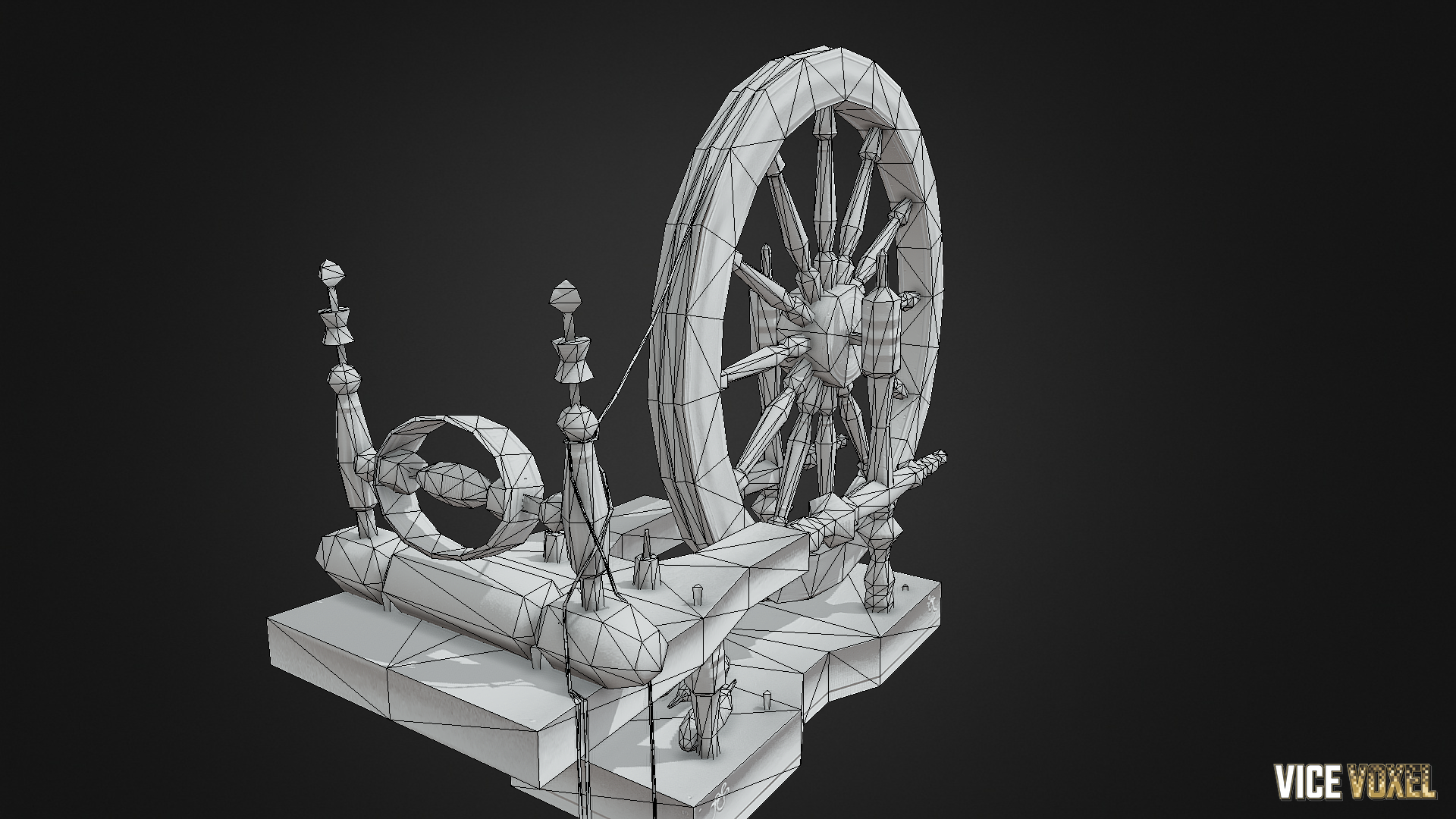 PBR Spinning Wheel