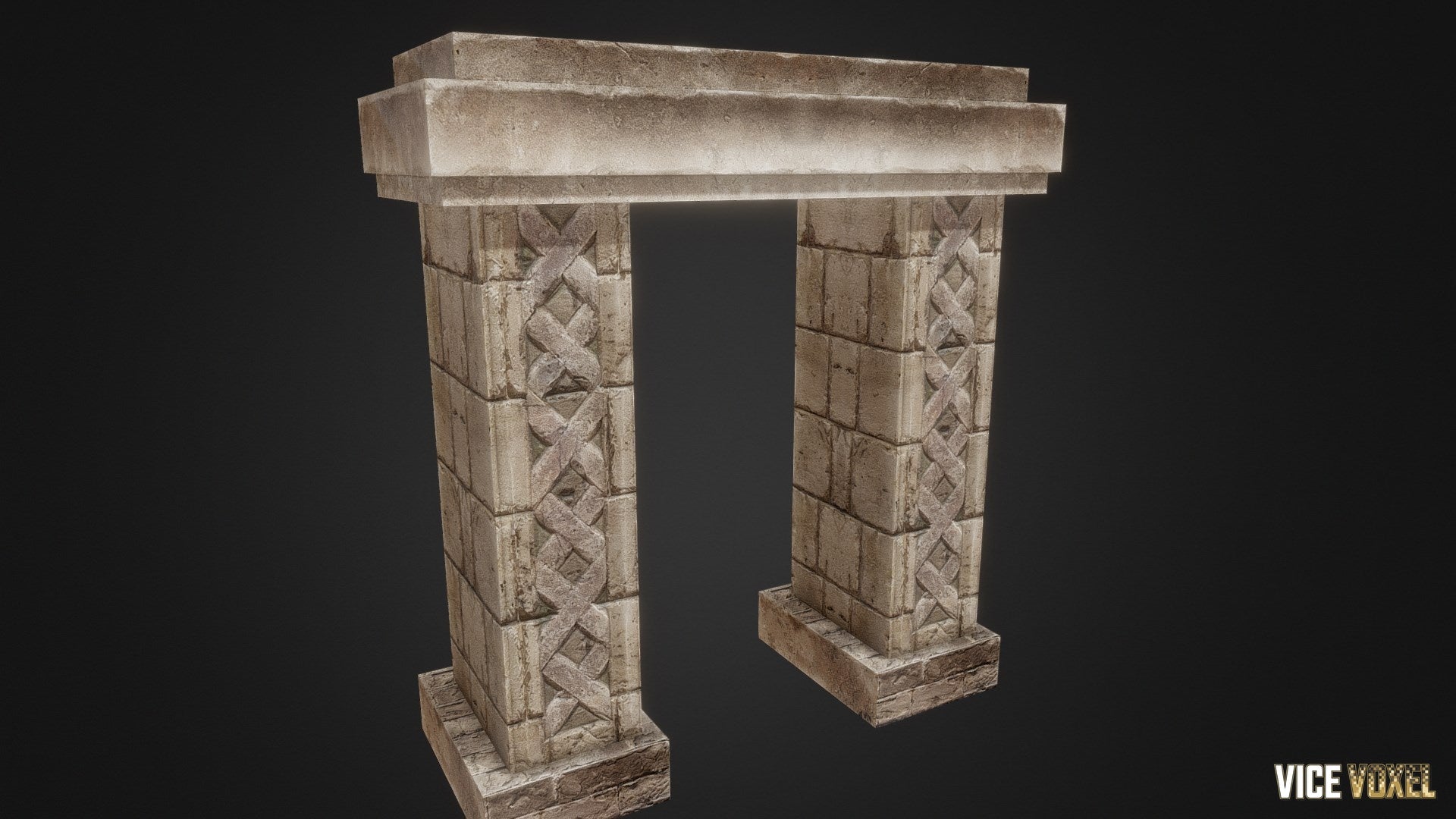 PBR Stone Chamber Piller