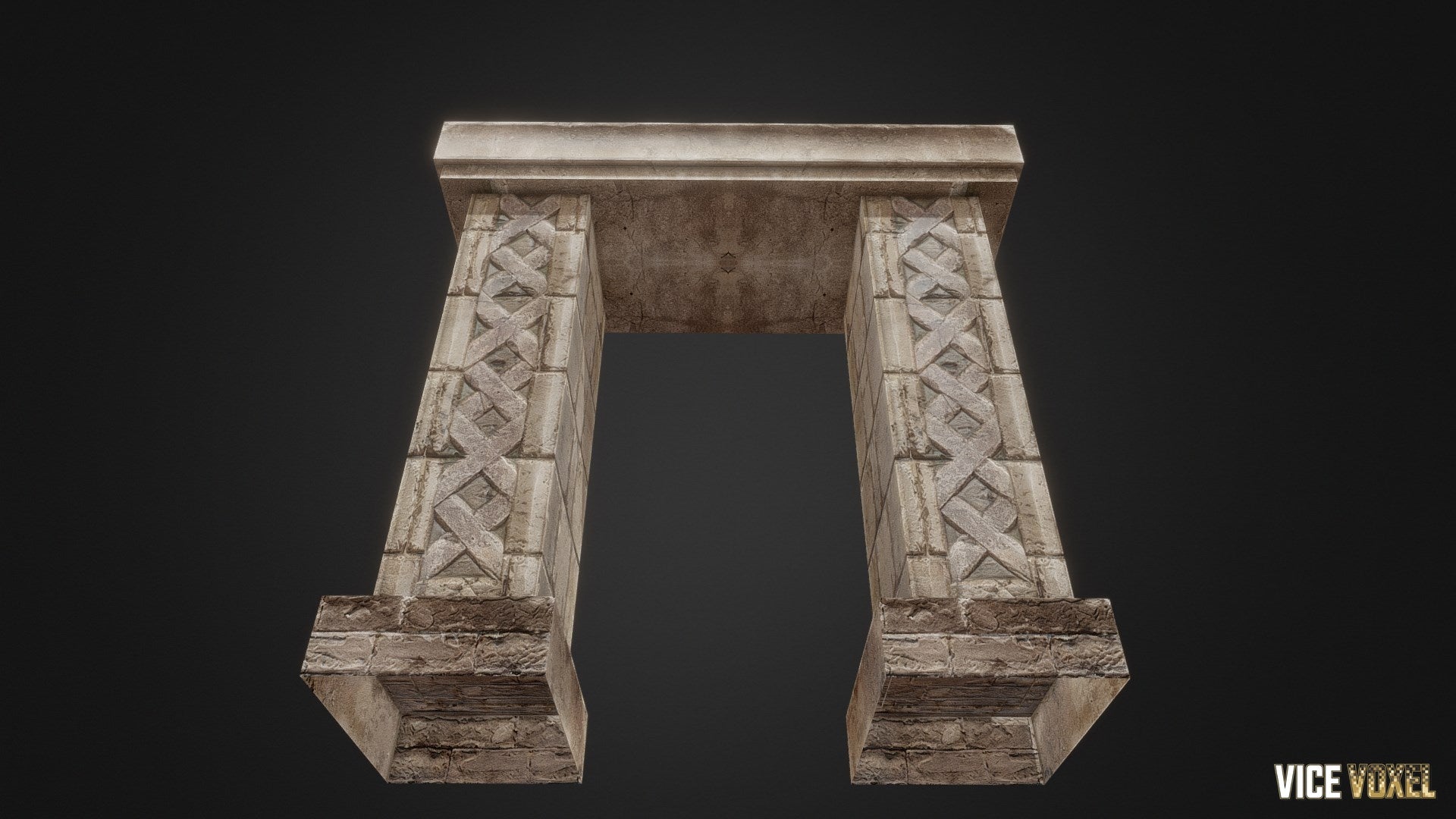 PBR Stone Chamber Piller