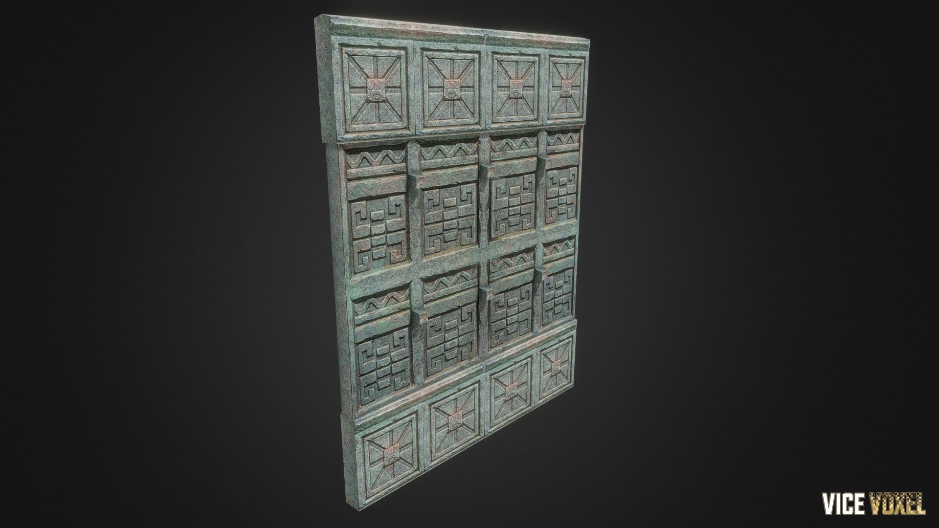 PBR Temple Door