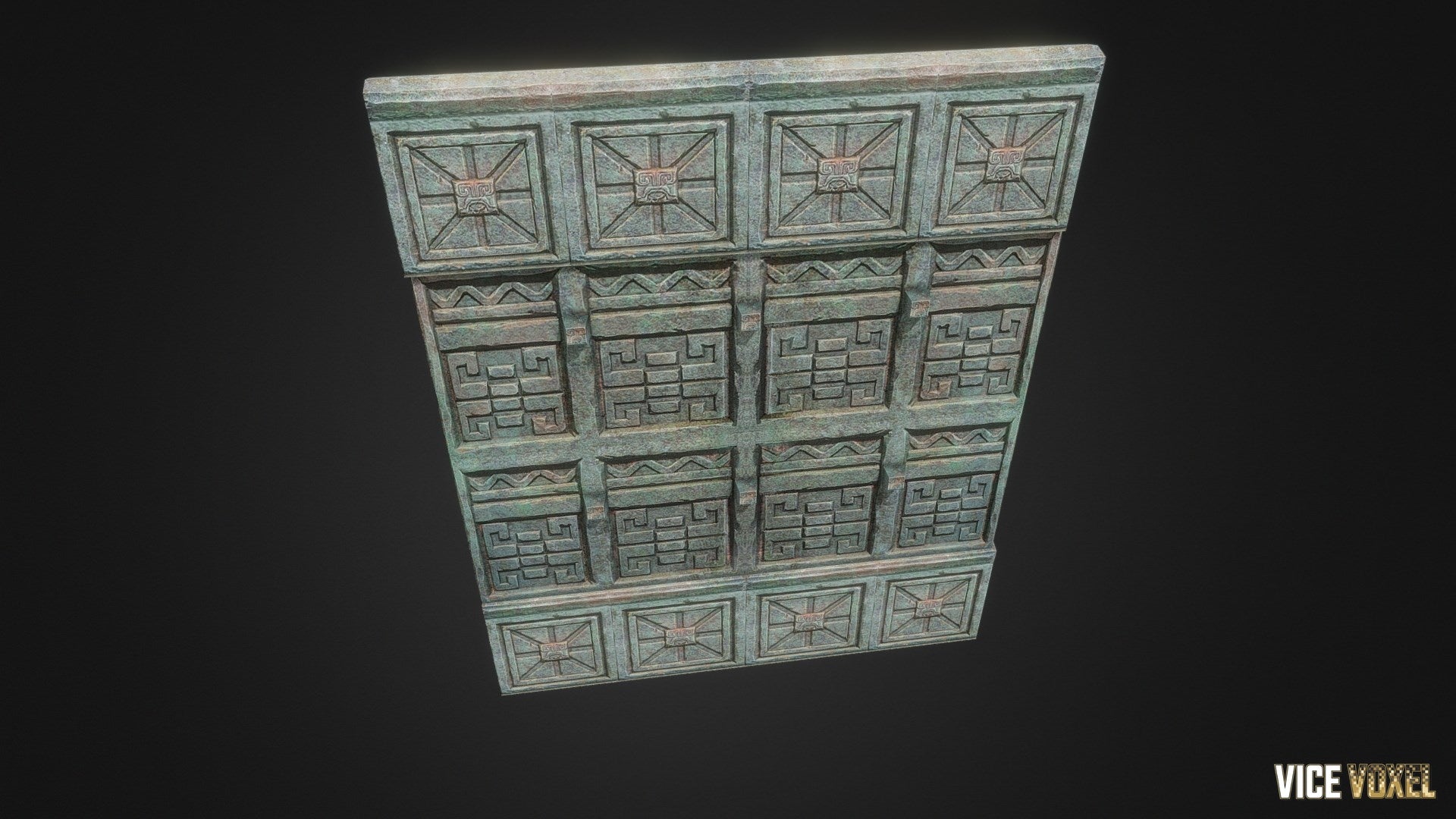 PBR Temple Door