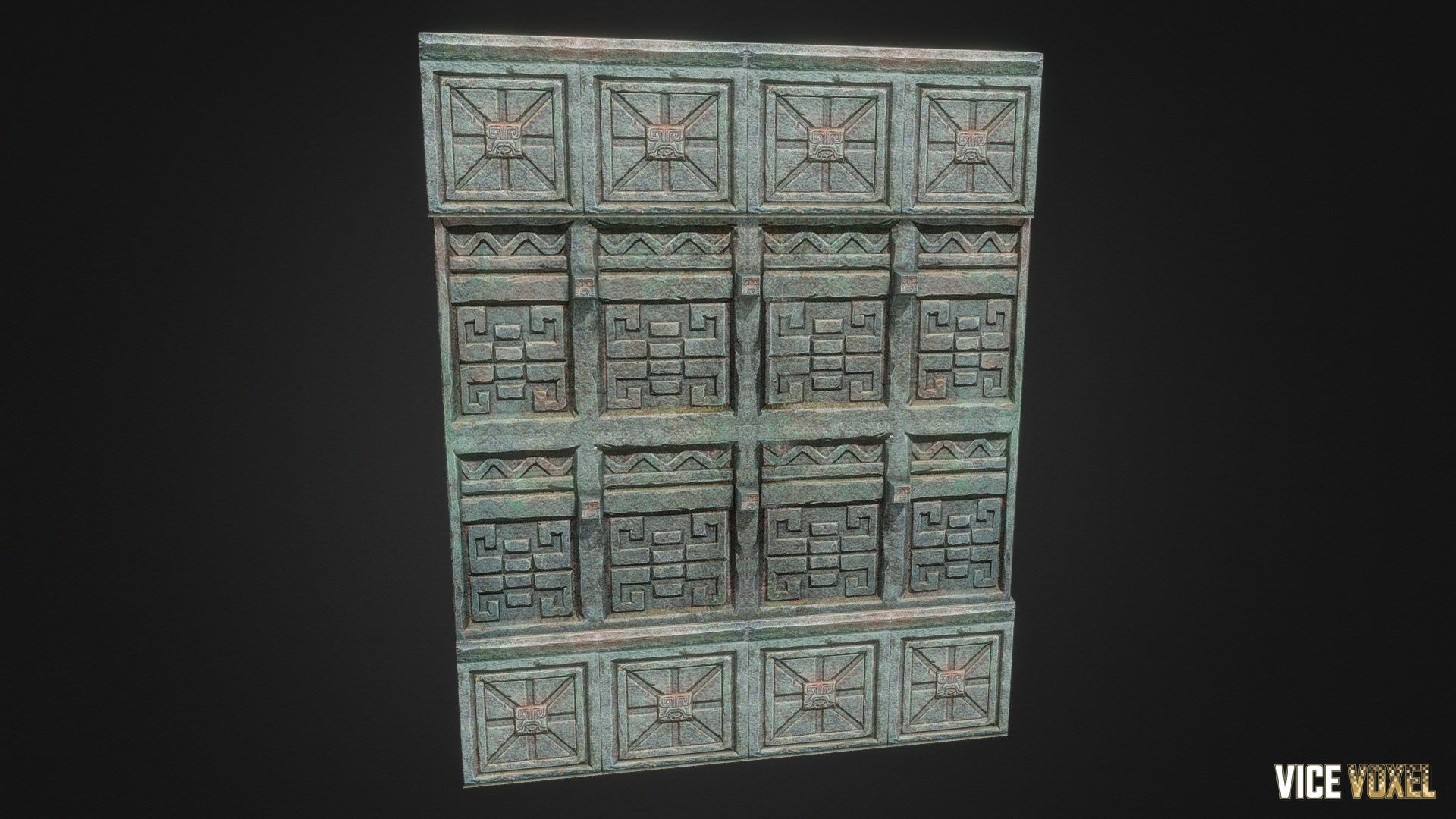 PBR Temple Door