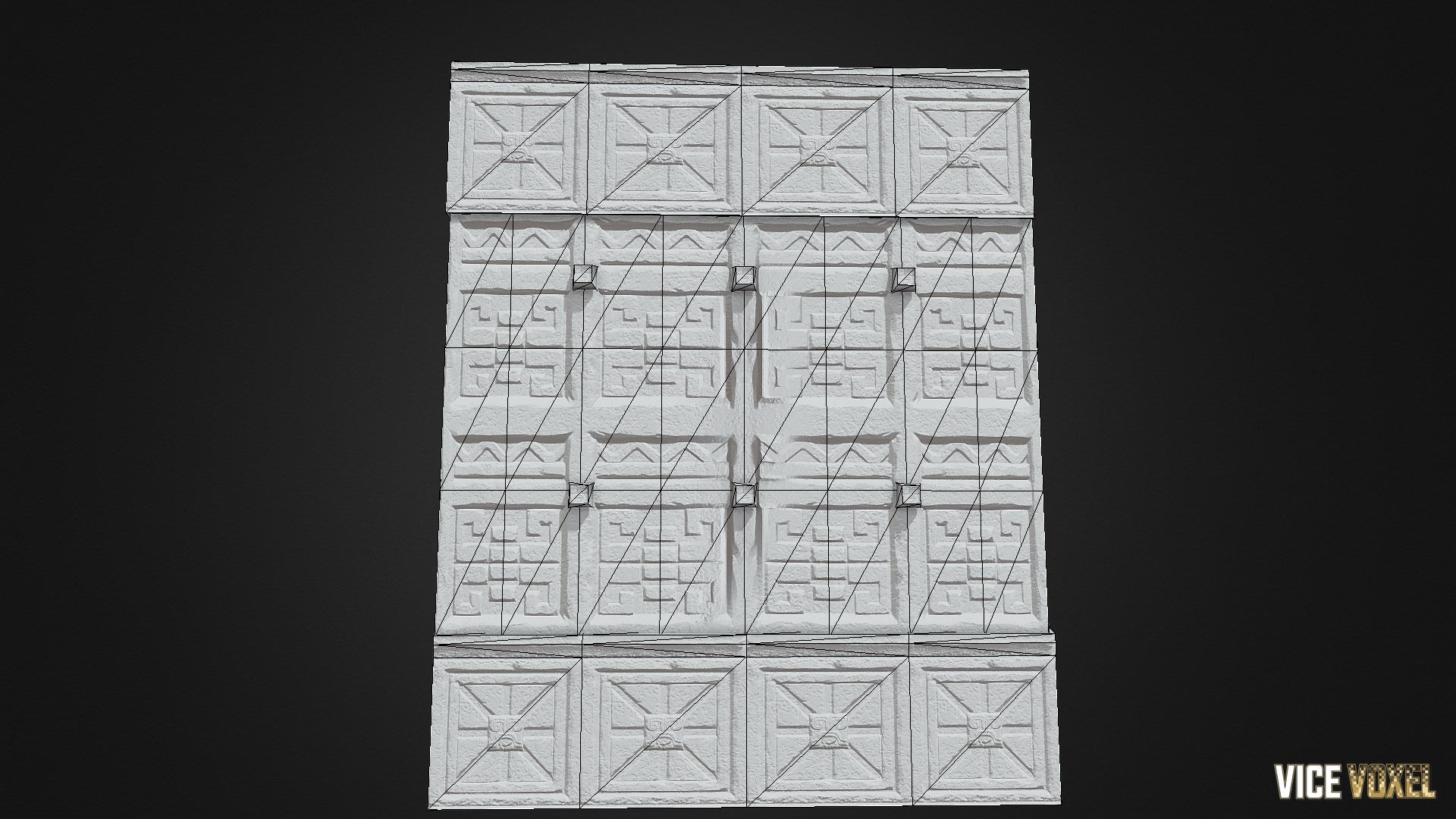 PBR Temple Door