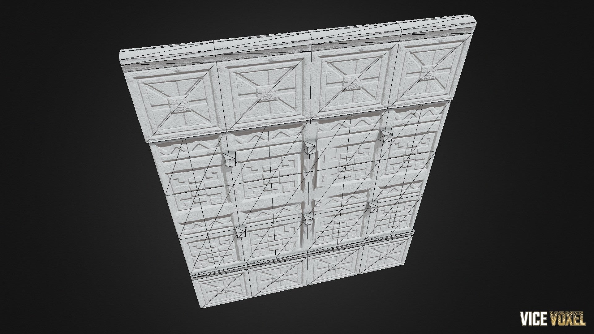 PBR Temple Door