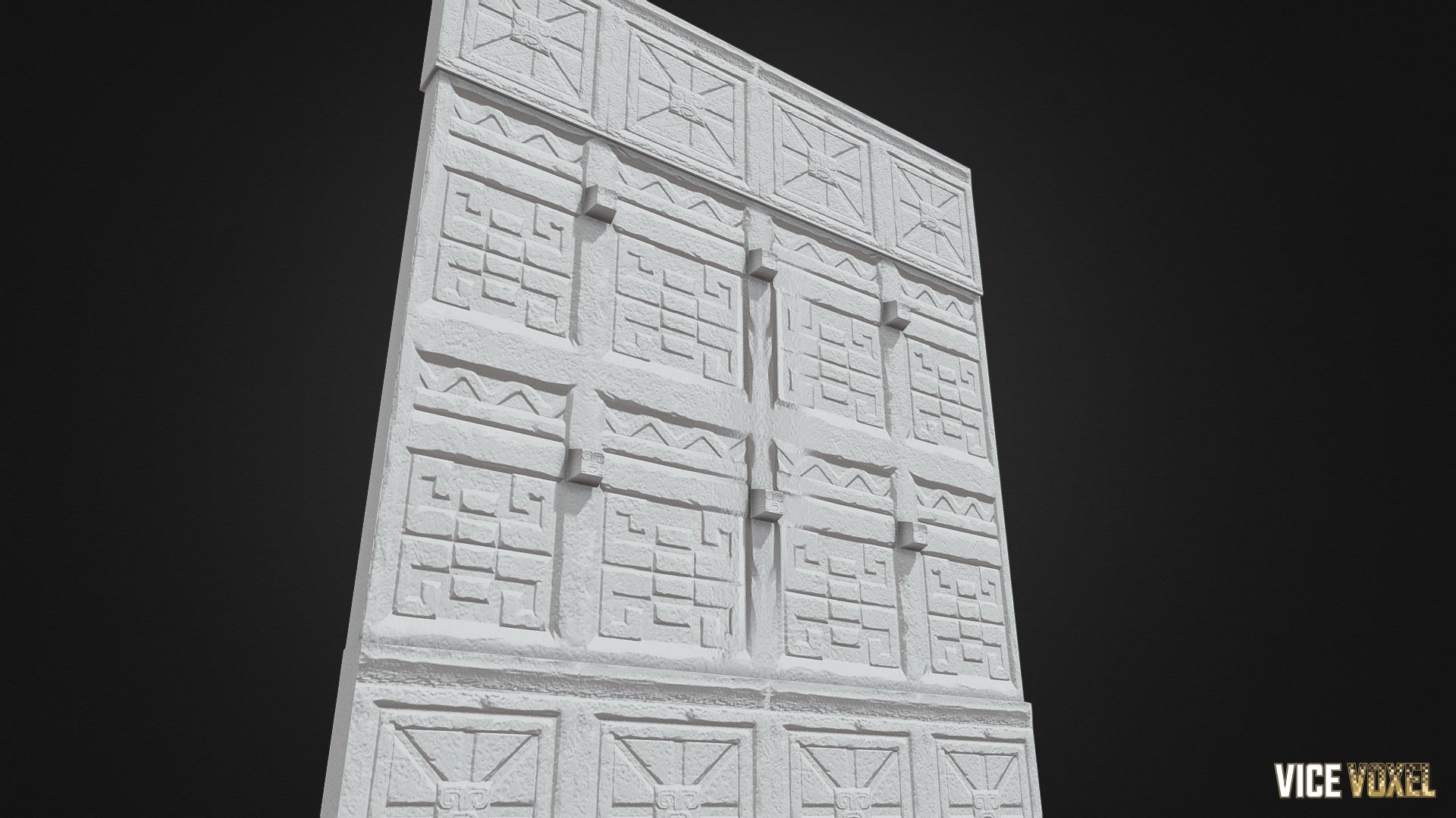 PBR Temple Door