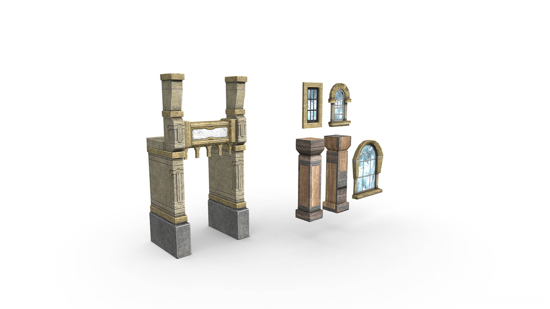 Rich Town Building Elements