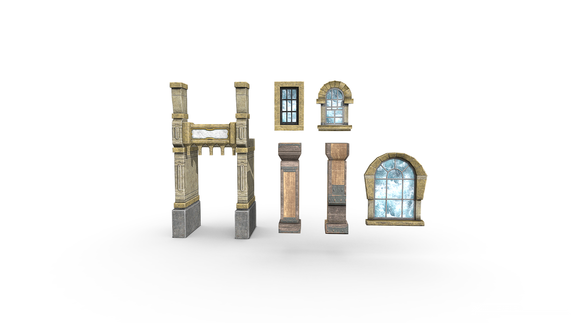 Rich Town Building Elements