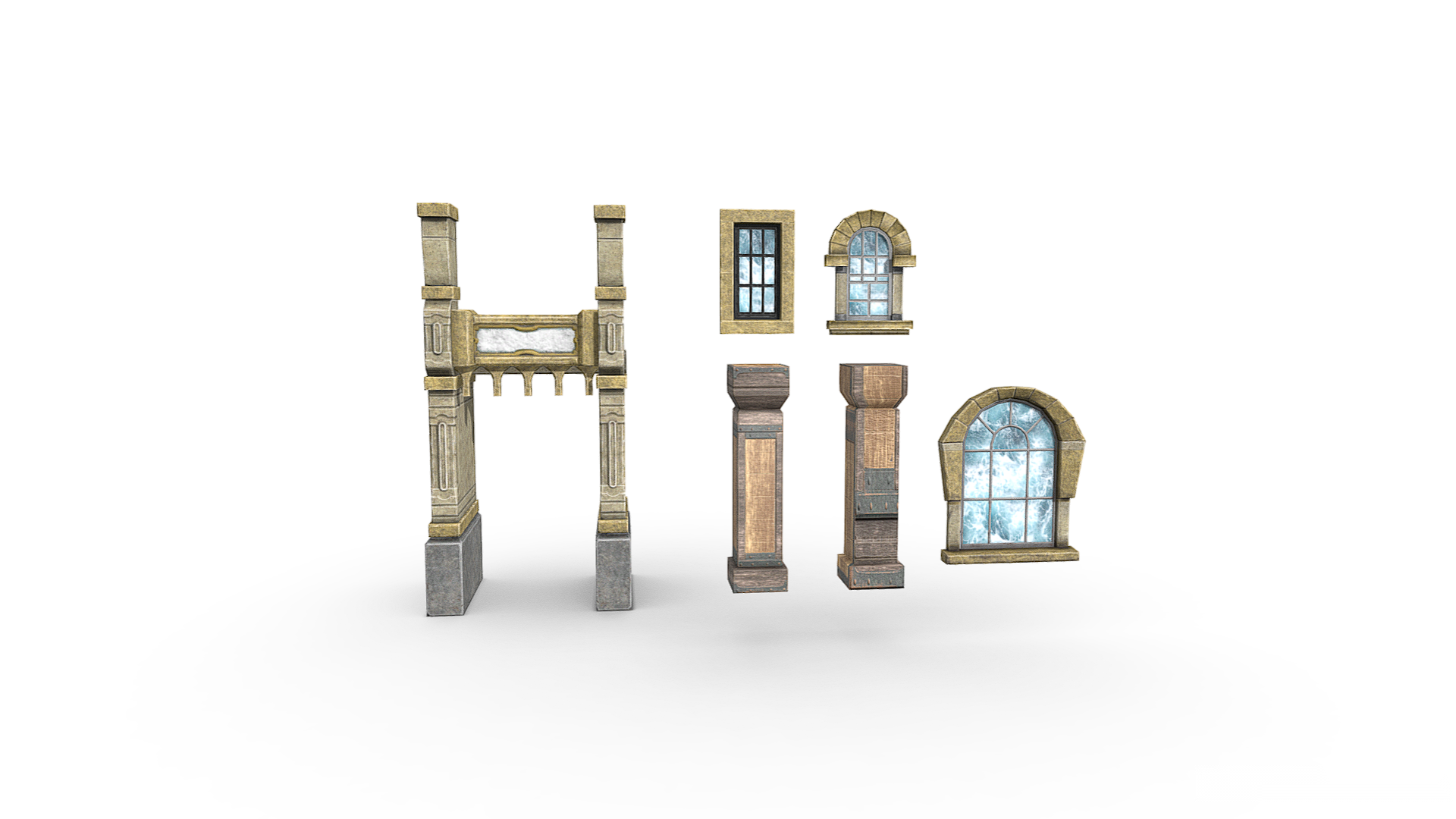 Rich Town Building Elements