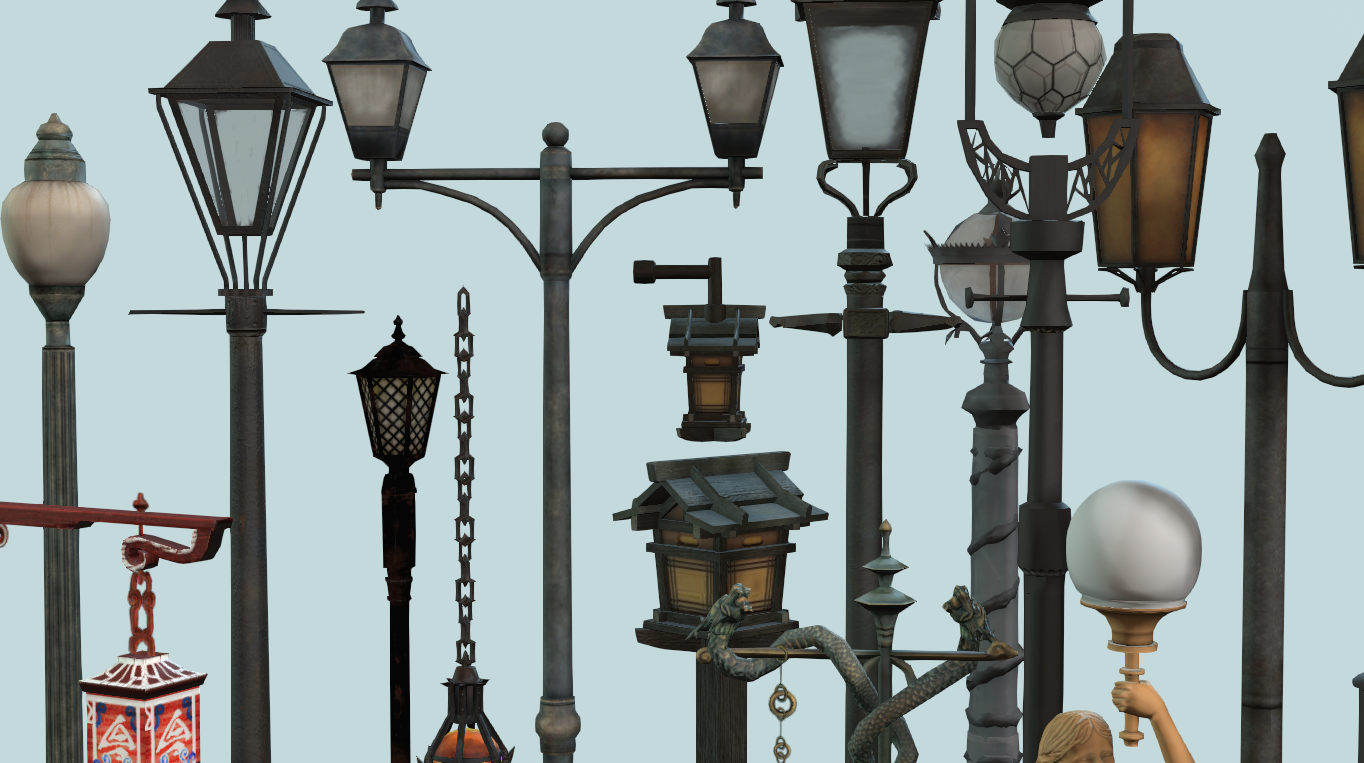Simple Exterior Lights 20+ - ViceVoxel