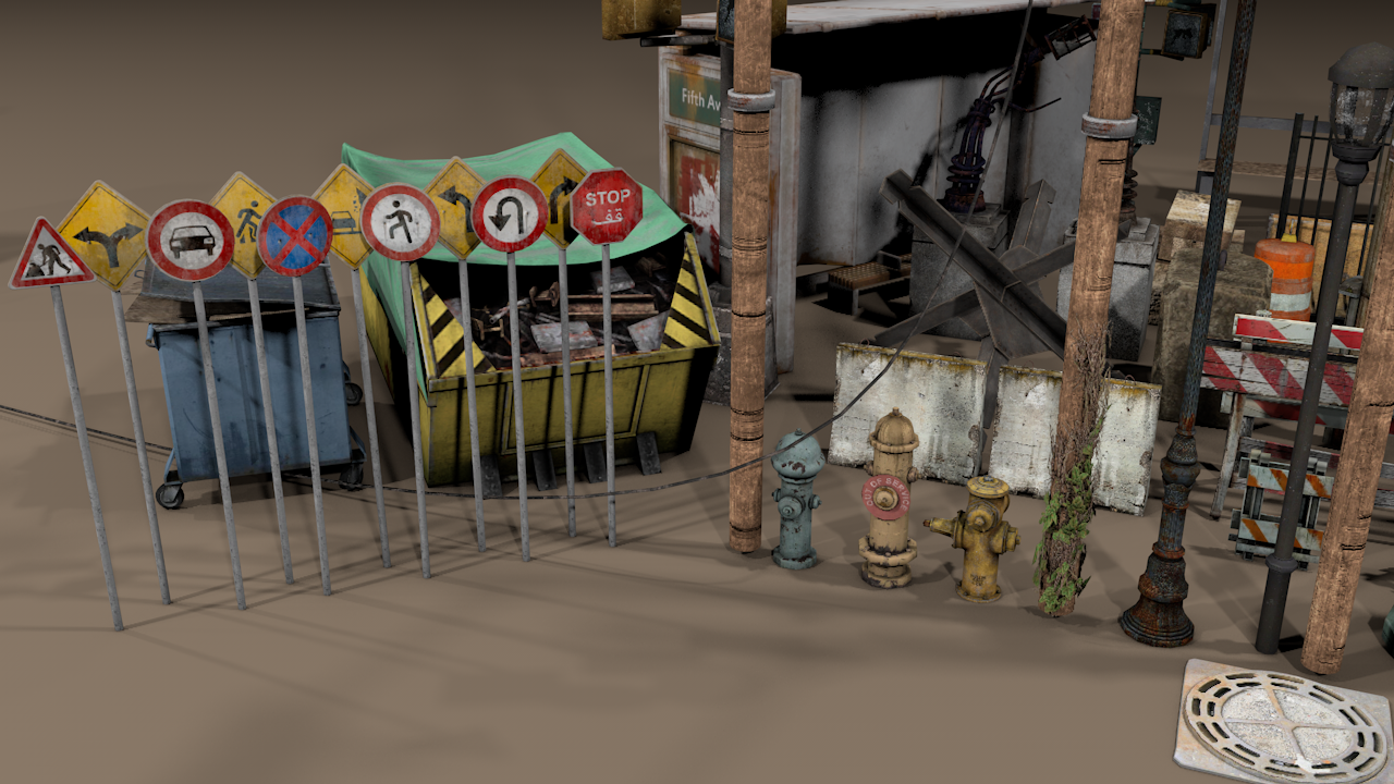 Ultimate Apocalyptic Props 600+ - ViceVoxel