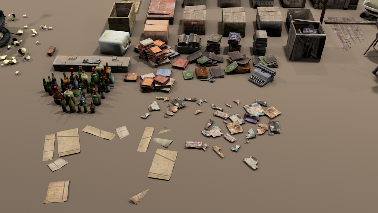 Ultimate Apocalyptic Props 600+ - ViceVoxel