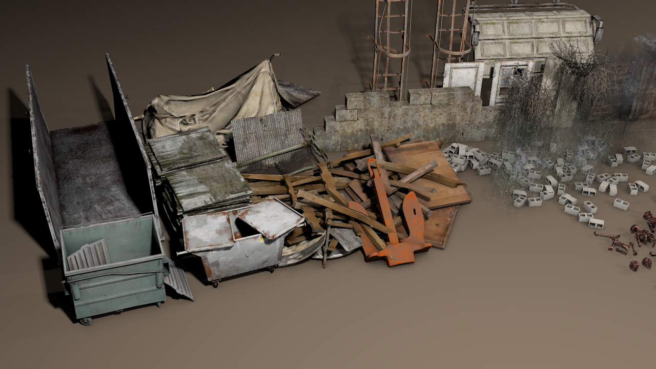 Ultimate Apocalyptic Props 600+ - ViceVoxel