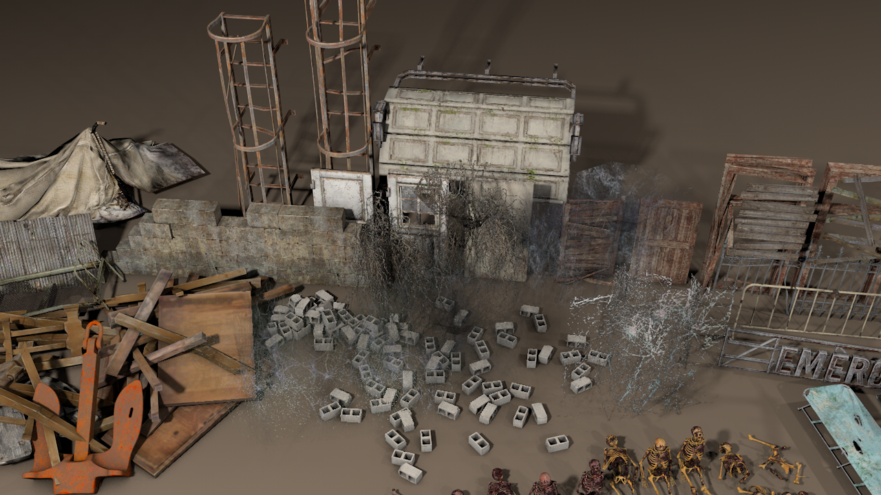 Ultimate Apocalyptic Props 600+ - ViceVoxel