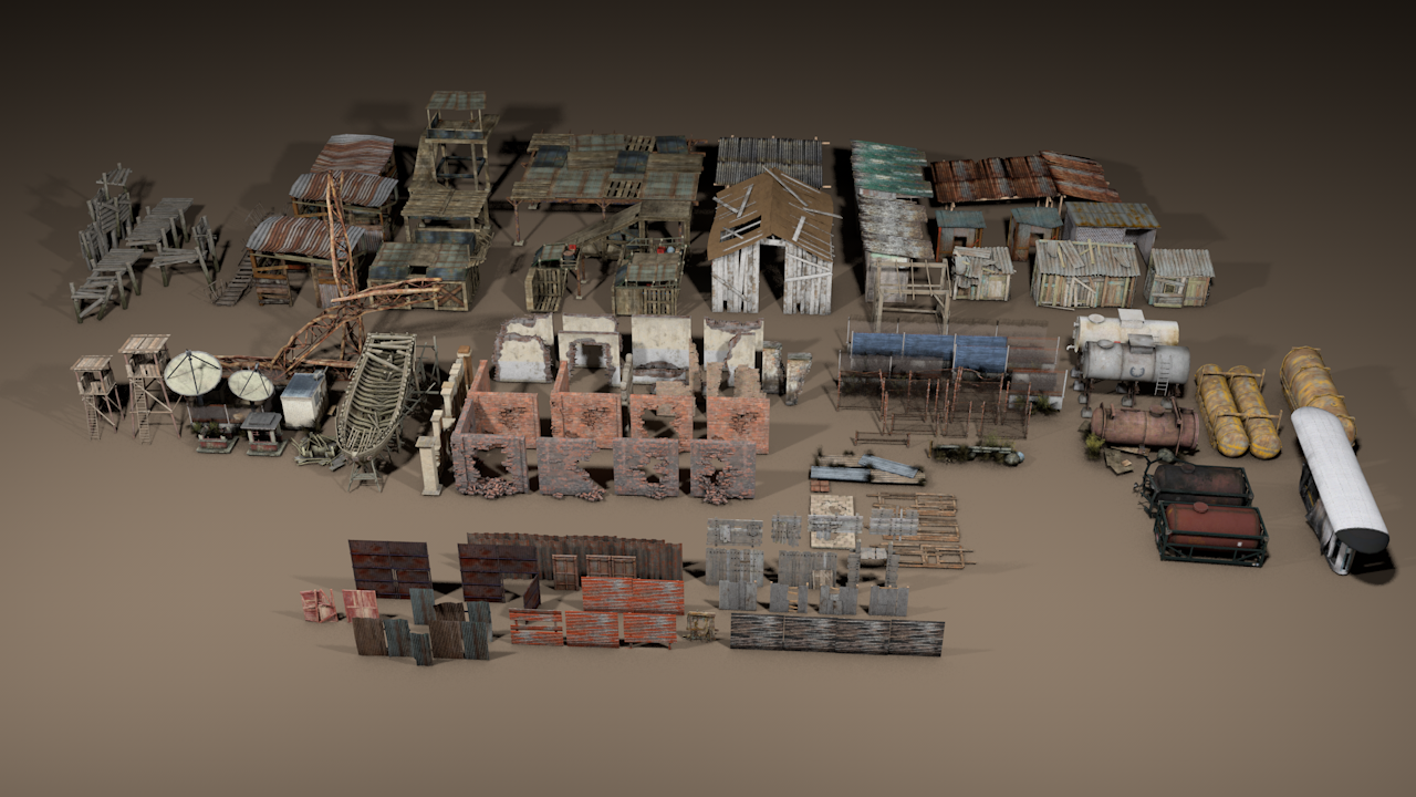 Ultimate Apocalyptic Structure & Shanty 100+ - ViceVoxel