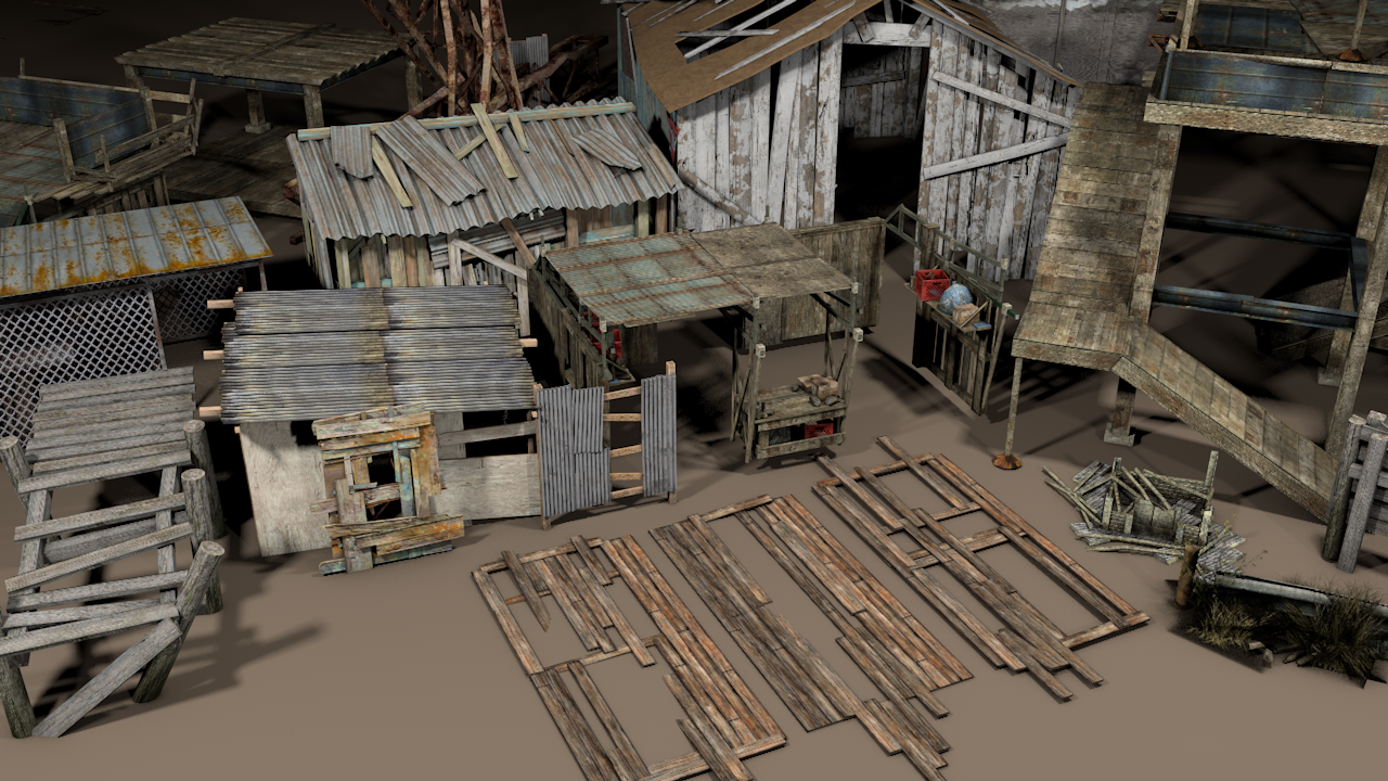 Ultimate Apocalyptic Structure & Shanty 100+ - ViceVoxel
