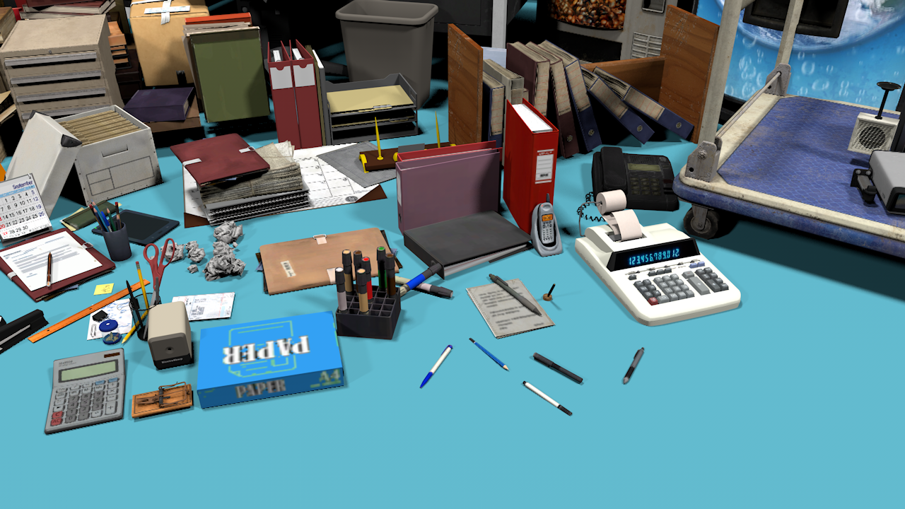 Ultimate Office Props 150+ - ViceVoxel