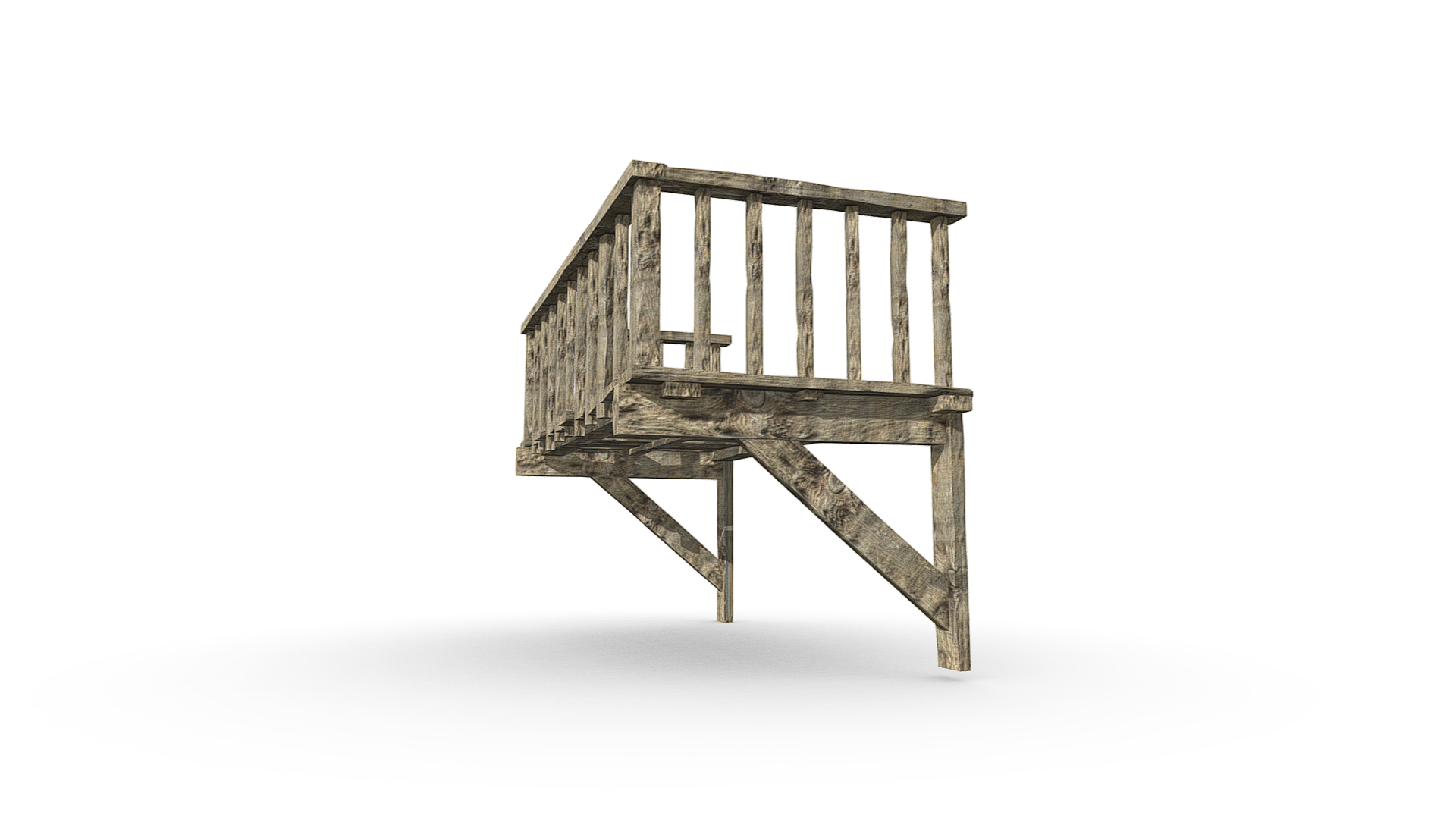 Wooden Balcony